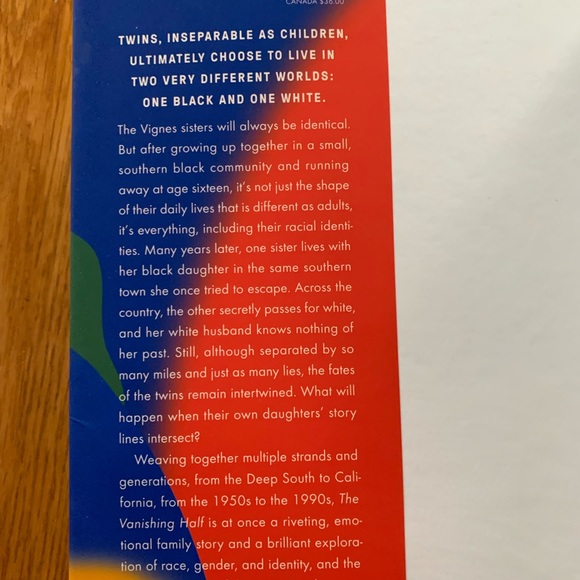 Hardcover Novel “The Vanishing Half” - Picture 2 of 3